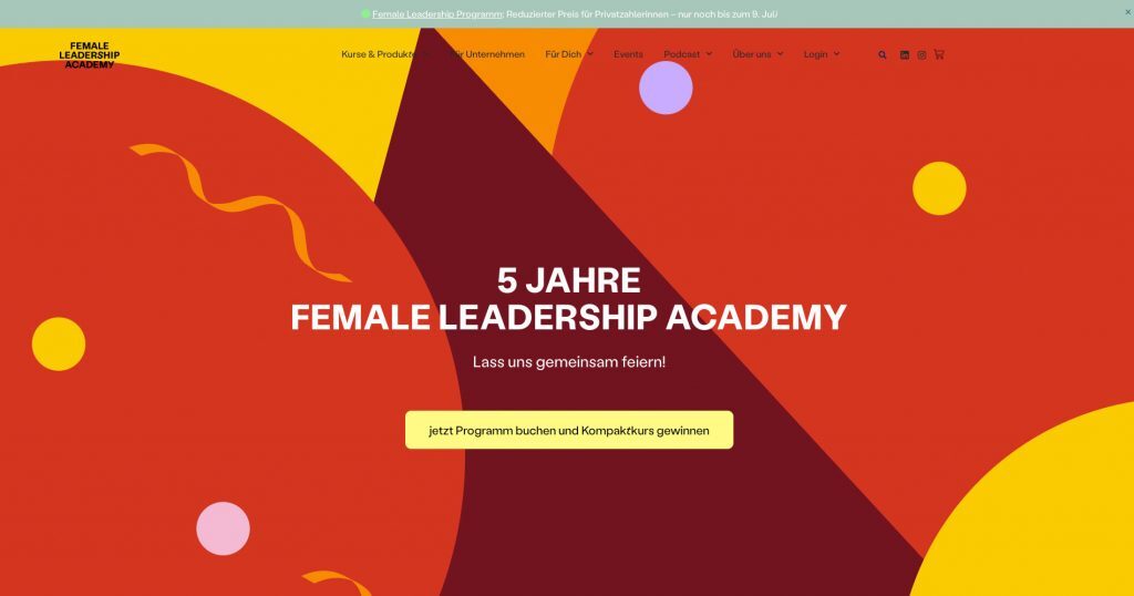 female leadership academy referenz